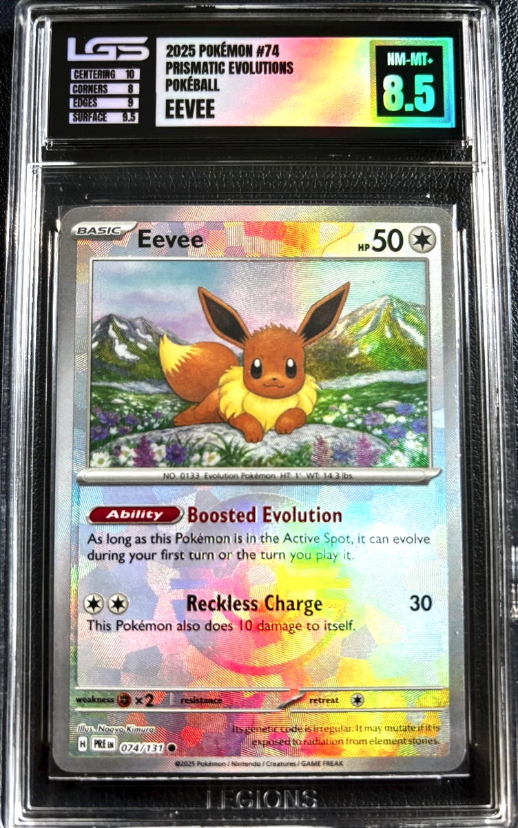 Eevee (Poke Ball Pattern) 074/131 Sv: Prismatic Evolutions Holo