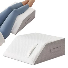 Leg Pillow Elevation Blood Circulation, Leg Wedge for Elevation for Swelling,...