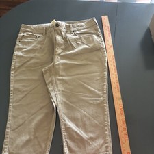 Faded Glory Capri 18 Beige Tan S4