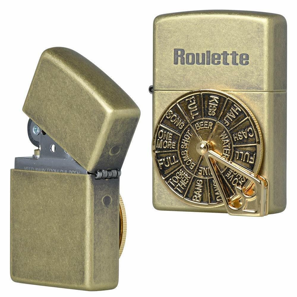 Zippo Lighter Roulette BA Windproof Genuine Free Shipping 6