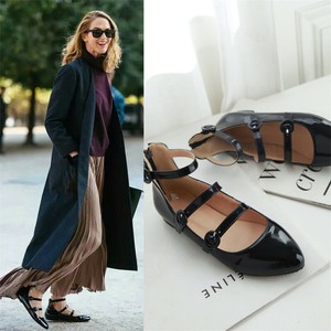 flat dress shoes with ankle strap