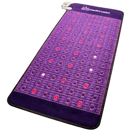 Purple MediCrystal® Far Infrared Mat - Single 100x190 cm 75”L x 39”W - Open Box