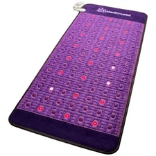 Purple MediCrystal® Far Infrared Mat - Single 100x190 cm 75”L x 39”W