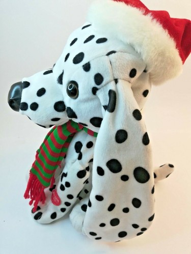 Chrisha Playful Plush Singing Christmas Dalmatian - Picture 5 of 10