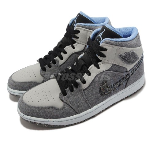 jordan 1 mid grey men