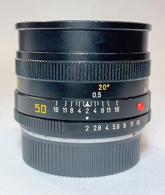 Leica Leitz 50mm f2 Summicron-R Lens 3311251 | eBay