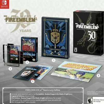 Fire Emblem 30th Anniversary Edition Shadow Dragon Nintendo Switch