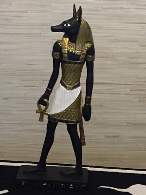 Beautiful Anubis Statue Egyptian, 12  Dr. York, Dr. Ben