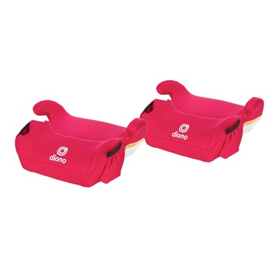 Diono Solana, No Latch, Pack of 2 Backless Booster Car Seats, Lightweight, Ma