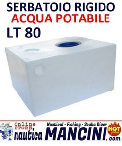 Serbatoio Acqua Camper GATE14® - 120 Litri Rigido, Bianco, Atossico, Con 9 Fori Di Raccordo - Foto 7