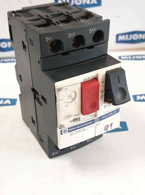 Telemecanique Motorschutzschalter SQUARE D GV2ME06 1-1.6A IEC 947.2, 947.4.1