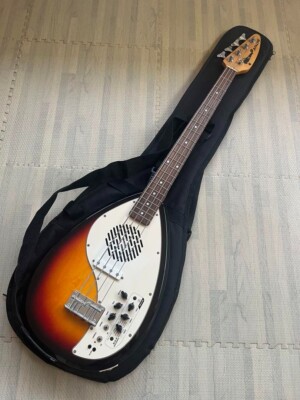 VOX APACHE-1B Tear Drop Electric Travel Bass 3-Tone Sunburst