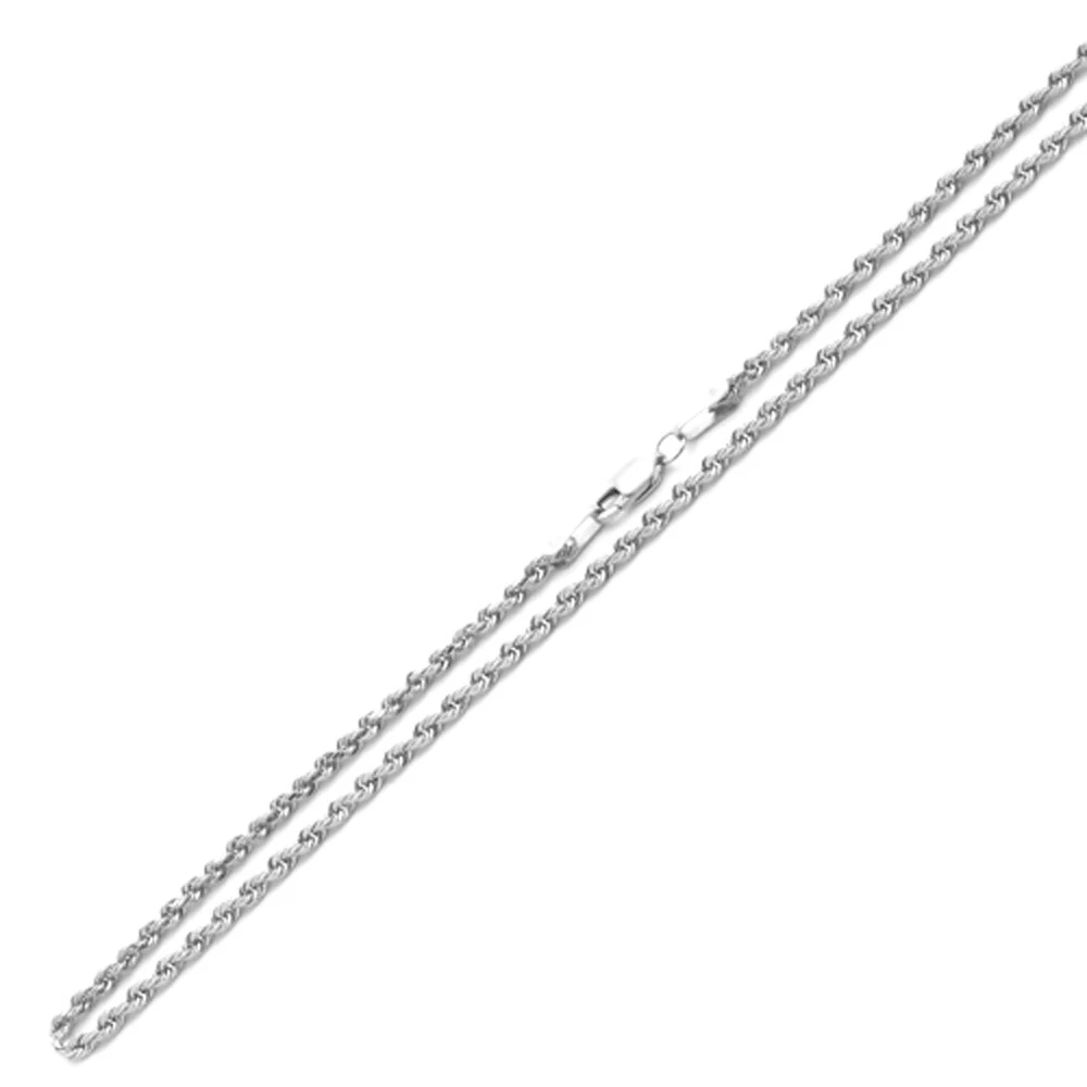 Best white gold chain sale