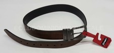 NEW Levis Men's Sz: 36 Brown / Black 40MM Reversible Belt With Gunmetal Buckle