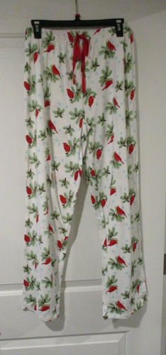 Rene Rofe Womens soft pajamas with a cardinal print size Medium - Picture 3 of 6