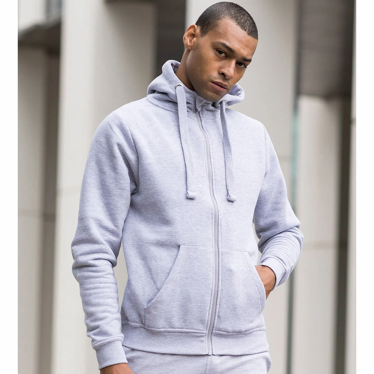 warm hoodie with zipper