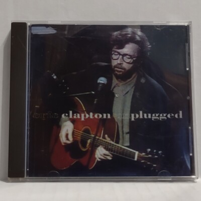 ERIC CLAPTON Unplugged 1992 CD Live MTV Tears in Heaven / Layla ACOUSTIC Grammy