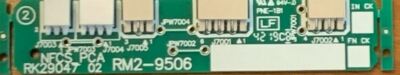 Fuser Reset Card for HP M607 M608 M609 M631 M632 M633 Printer RM2-9506 RM2-9505