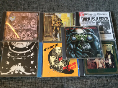 Jethro Tull [7 CD Alben] Passion Play Stand Up Thick as a Brick Stormwatch Heavy