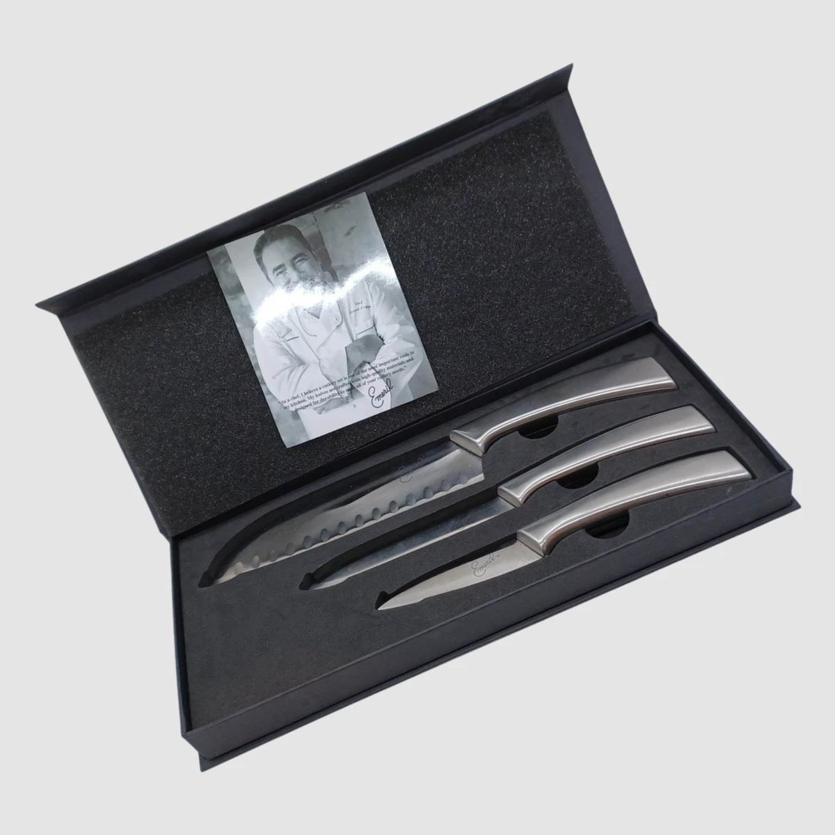 Emeril Lagasse 2-Piece Kitchen Knife Set - Stainless Steel Knives