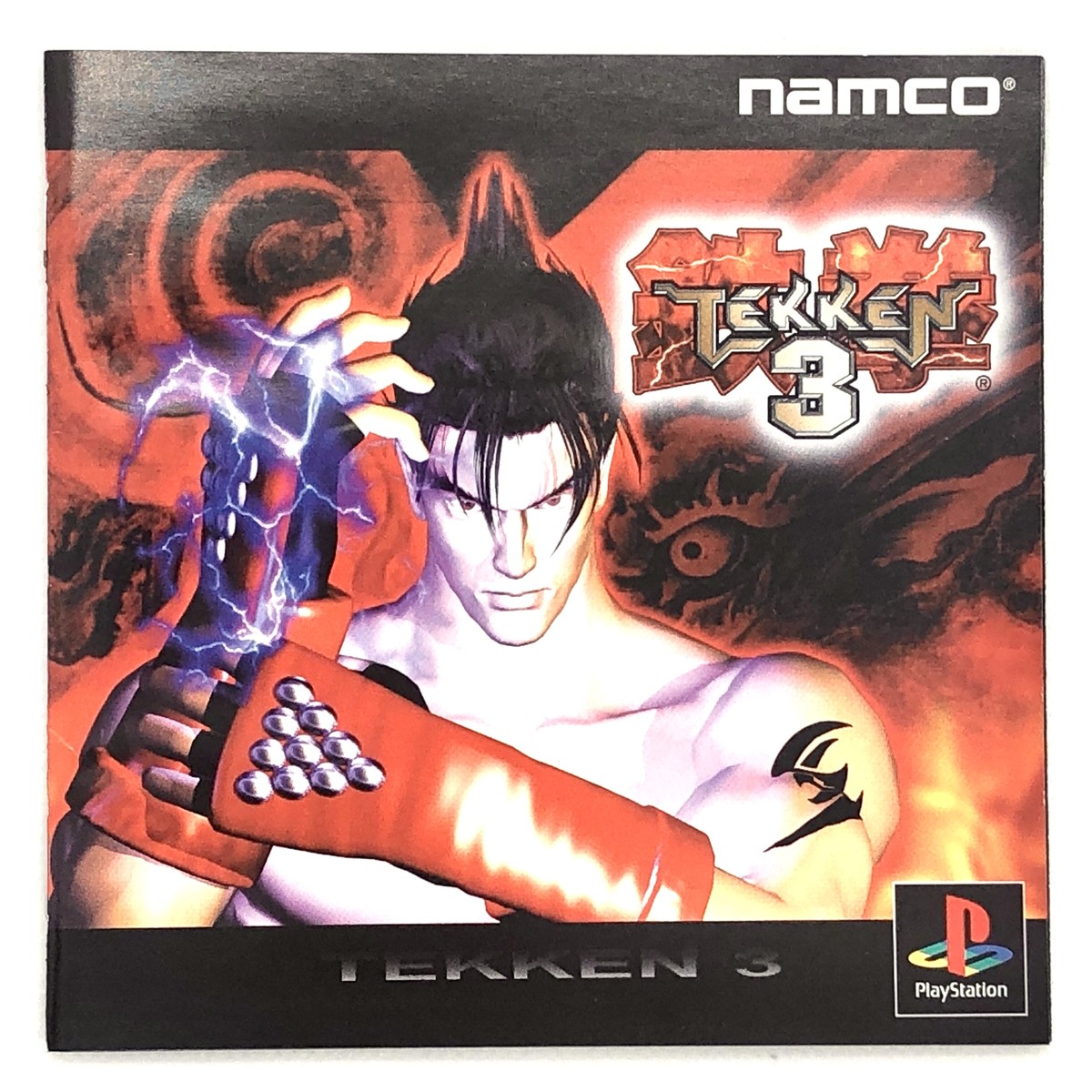 Tekken 3 w/ Spine card 1998 Sony PlayStation PS1 Namco Japanese