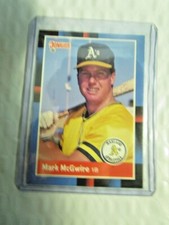 Mark McGwire 1988 Donruss #256 Oakland Athletics A's
