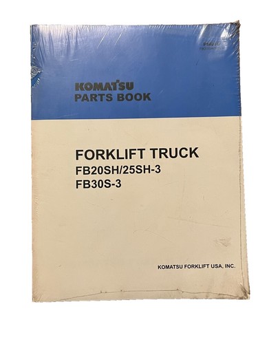 Komatsu FD10-21-A FD15-21-A FD18-21-A Forklift Parts Catalog