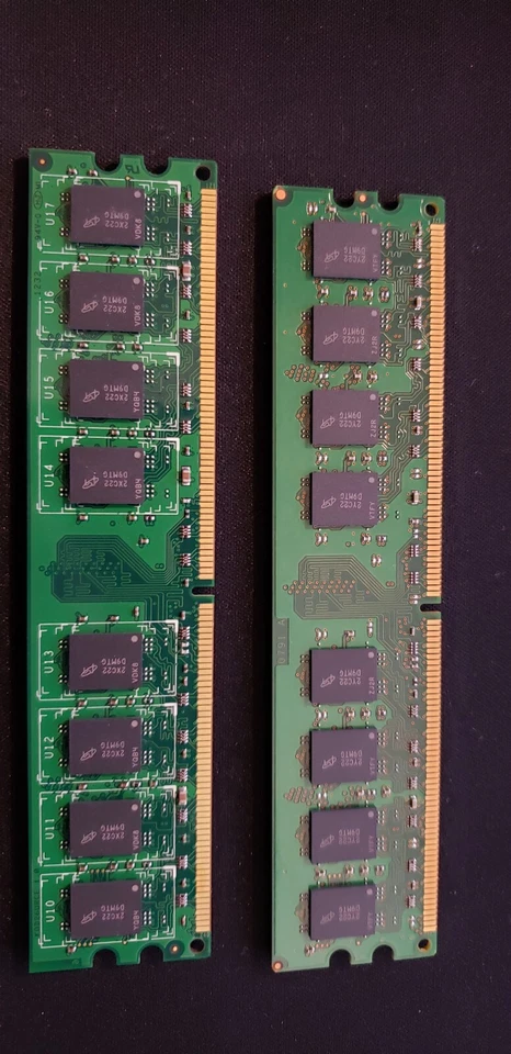 Crucial CT51264AA667 M16FC 8GB (4 x 2) DDR2 PC2-5300 Non-ECC Desktop 8GB RAM - Image 2 of 4