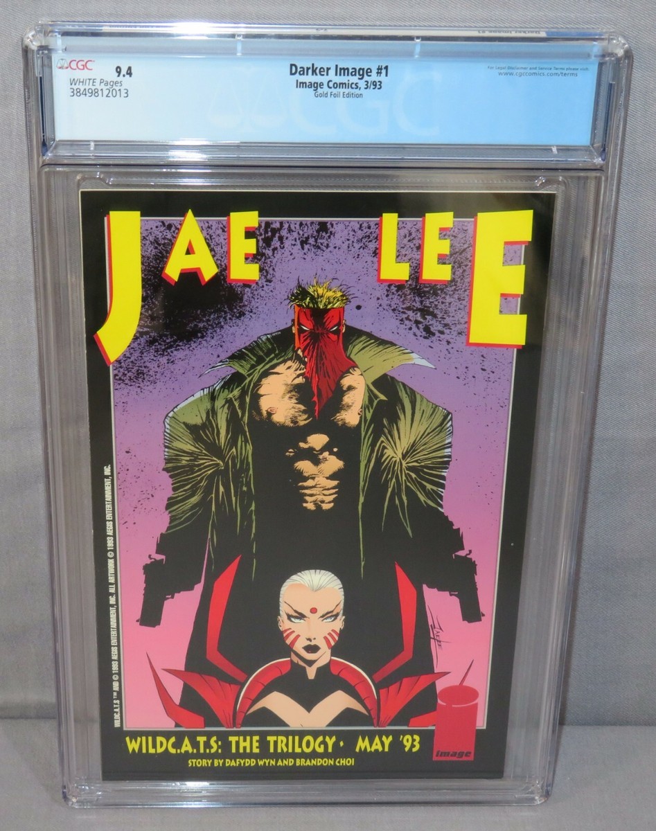 Darker Image #1 Gold Foil 1993 DARKER IMAGE #1 Gold Foil Variant (Maxx, Deathblow 1st app) CGC