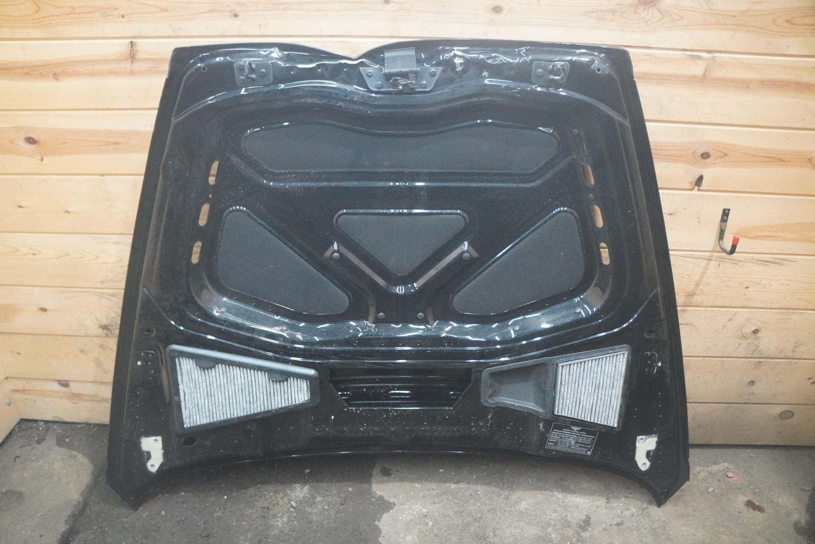 Front Hood Bonnet Panel Volcanic Black Bentley Continental GTC Speed 2016 *Note*