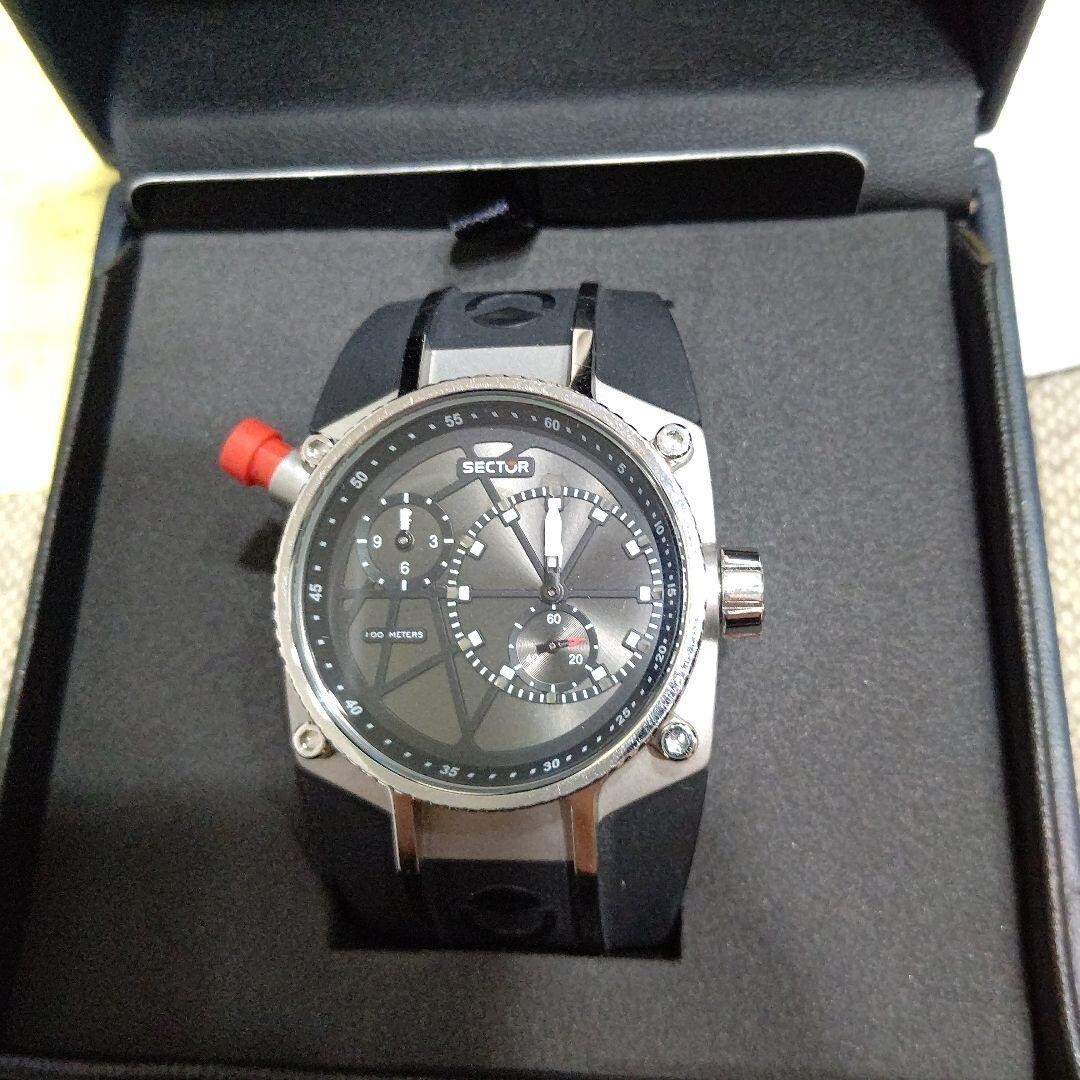 Sector Dual Time 1000m Waterproof Diving Watch JUNK