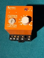 Time Delay relay, solid state, On Delay, 24VDC, 0.06-160 sec. 1 instant, 1 timed