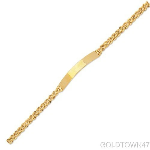 Chain sale id bracelet