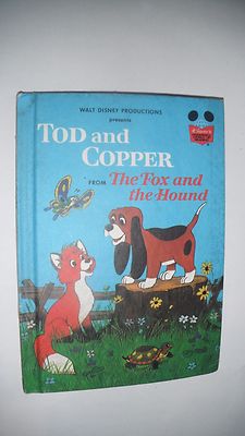 Walt Disney Tod & Copper 1981 Book
