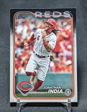 Jonathan India 2024 Topps Series 1 Flagship Baseball Card #177 Cincinnati Reds