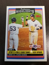 2006 Topps  Derek Jeter card #UH183