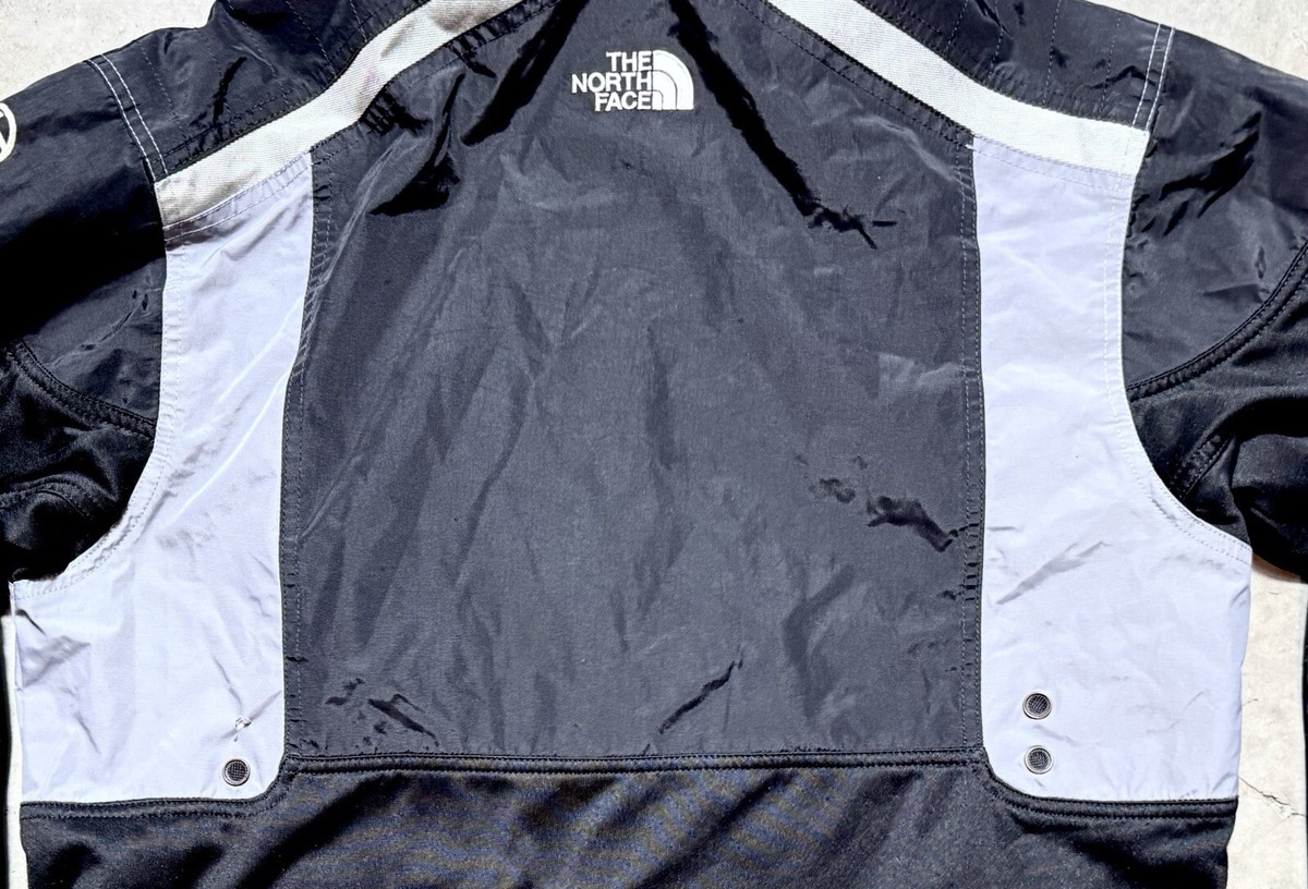 Men's The North Face Steep Tech Black Grey Ski Jacket sz M | eBay