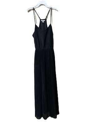 chinese dress ladies Carve Sleeveless Drop-Waist Pleated Maxi Dress