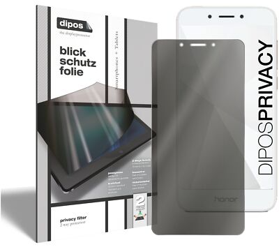 Blickschutzfolie für Huawei Honor 6A (Hoch) Sichtschutz Schutzfolie