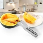 Coupe-melon rapide en acier inoxydable couteau à pastèque cuisine coupe-fruits