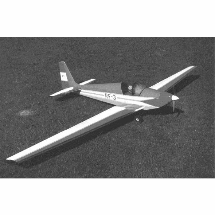 Plan De Construction Avion Motorisé – Stab & Rumpf – Modèle Réduit – Bauplan Hans Wagener