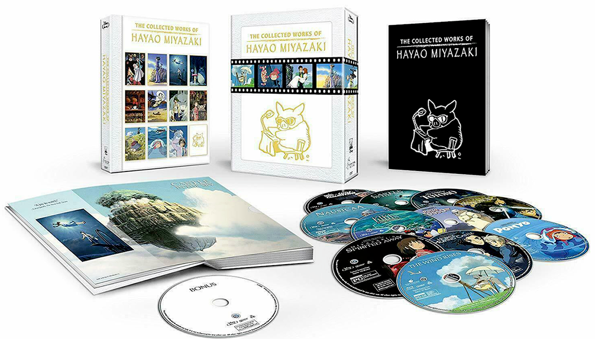 The Collection Works of Hayao Miyazaki (Blu-ray, 12-Disc Set The Collection Works of Hayao Miyazaki (Blu-ray, 12-Disc Set