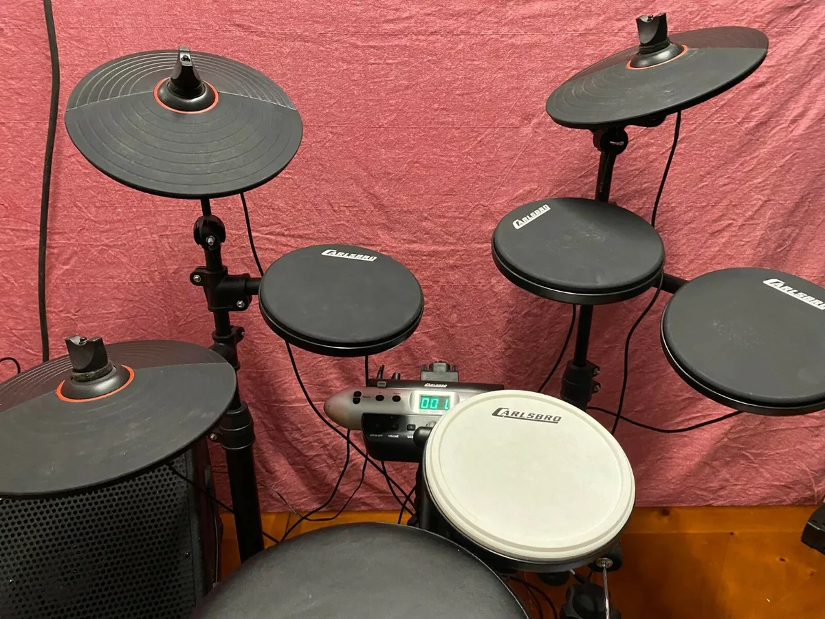 CARLSBRO ELECTRONIC DRUM KIT SPARE PARTS snare tom crash ride kick