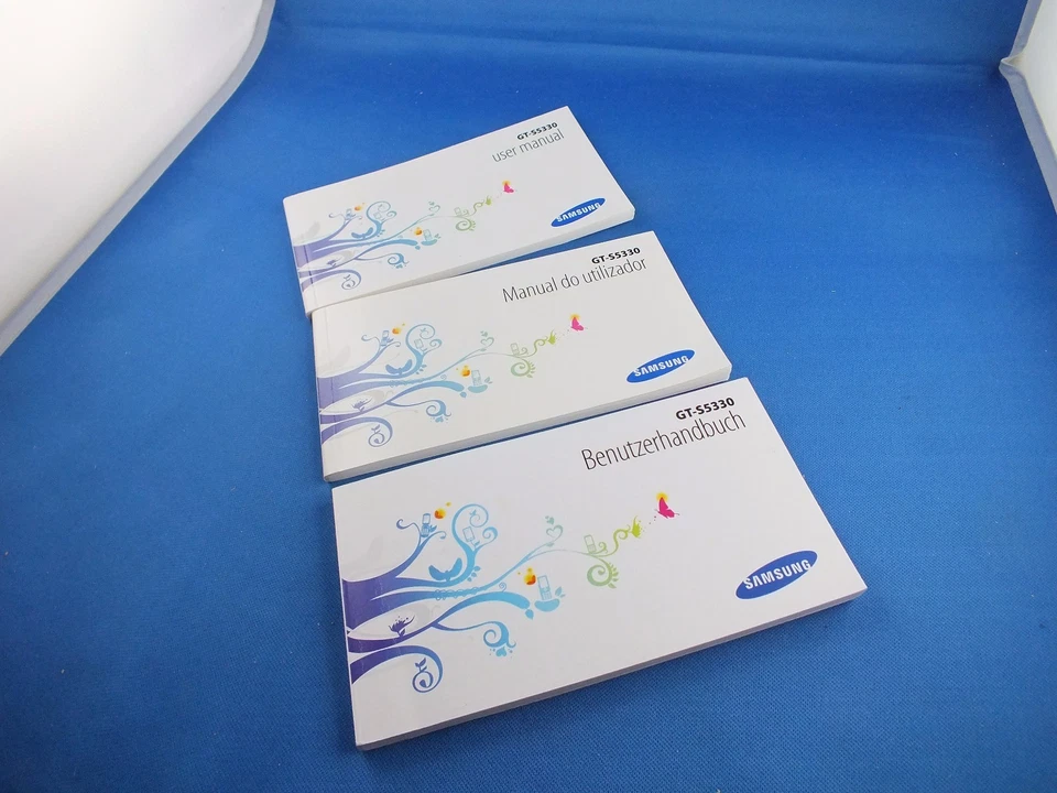Original Samsung GT-S5330 Bedienungsanleitung Buch Deutsch English Spanisch - Bild 1 von 4