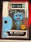 *IN HAND* Funko Pop! ANIMATION RICK AND MORTY Mr. Meeseeks CHASE #174 SIGNED