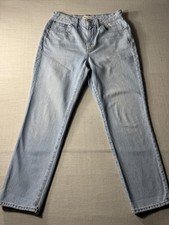 Madewell Women  s Perfect Vintage Jeans Light Wash 29 High Rise Straight 30x27