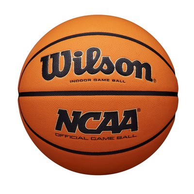 Wilson NCAA Evo NXT Size 7 Indoor Game Basketball Black Orange