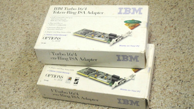 New IBM 72H3482 Turbo 16/4 Token Ring ISA