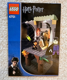 Lego Harry Potter Set 4751 - Harry and the Marauder's Map; Complete w box/manual