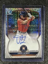 Drew Gilbert 2023 Bowman Chrome #BMADGT Prospect Mega Box Autograph Astros AUTO